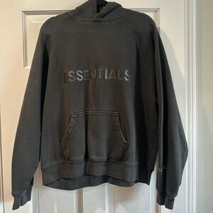 Essentials Black Hoodie